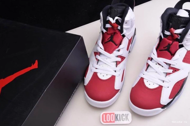 Reps TB JORDAN AIR 6 2021 CT8529-106 RETRO 'CARMINE' 0717